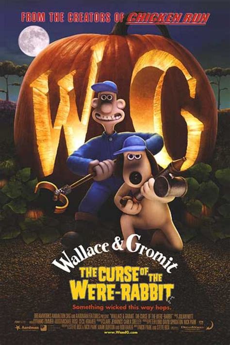 Comedy film The curse of the were rabbit